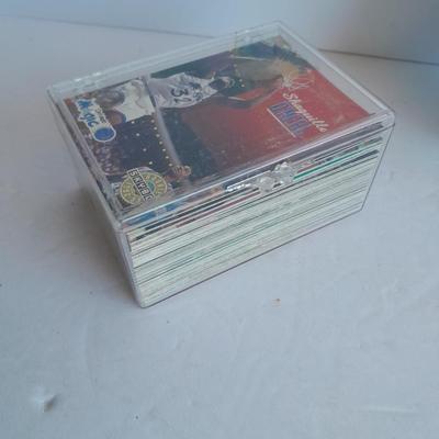 Basketball Trading cards in plastic boxes Shaquille O'Neal and more