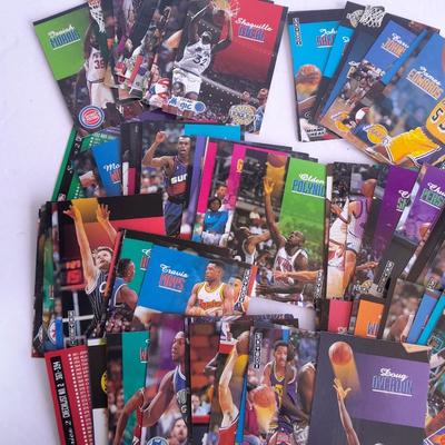 Basketball Trading cards in plastic boxes Shaquille O'Neal and more