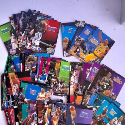 Basketball Trading cards in plastic boxes Shaquille O'Neal and more