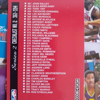 Basketball Trading cards in plastic boxes Shaquille O'Neal and more
