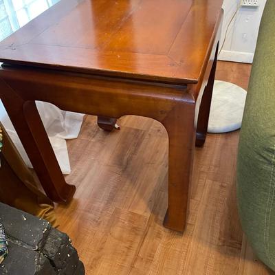 Vintage a wood side table
