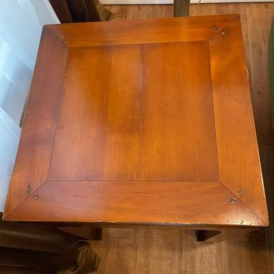 Vintage a wood side table