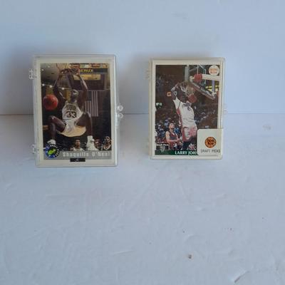 Basketball trading cards in small plastic boxes, Sealed with COA Front Row Draft picks