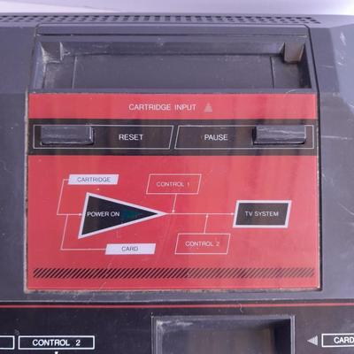 SEGA System power base Model 3000 with Choplifter Mega Cartridge