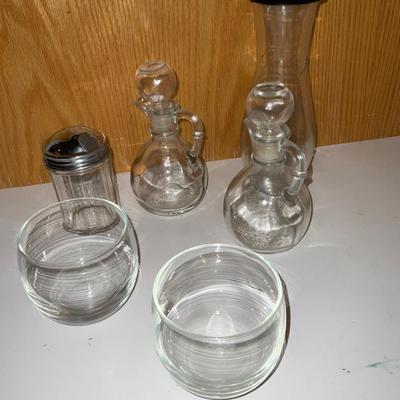 Misc Glass Kitchen Items