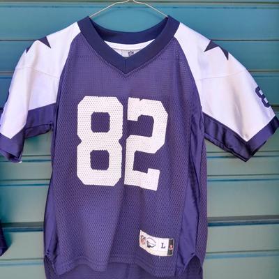 Reebok Vintage collection NFL Size Large Sports Jersey Witten and small Child's sized Jersey # 82