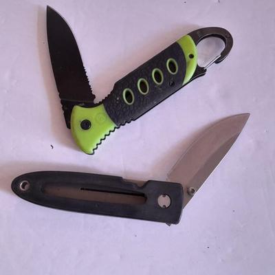 Two pocket Knives UST Knife and Black Buck knife