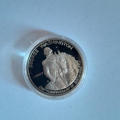 1981 & 1982 George Washington Commemorative Proof Silver Half Dollar sets