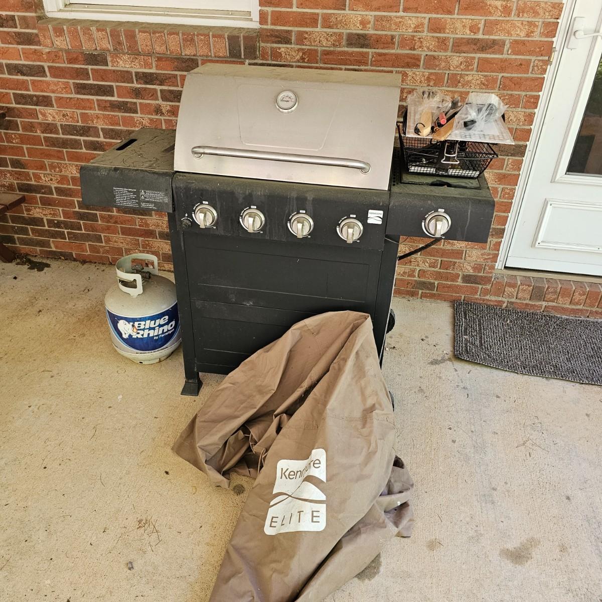 Kenmore 5 burner gas grill best sale