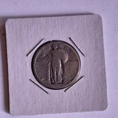 Standing Liberty Quarter Dollar