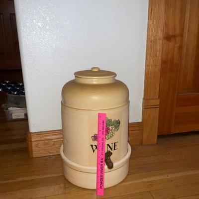 Vintage Wine Crock (lge)