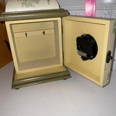 Mantle Clock with Hidden storage.