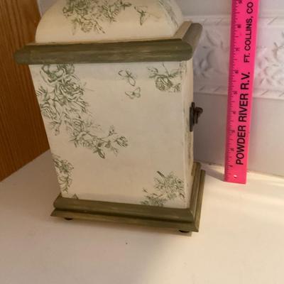 Mantle Clock with Hidden storage.