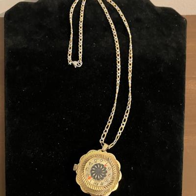 LUCERNE Watch Pendant Pocketwatch with 24â€ Chain Mechanical Wind