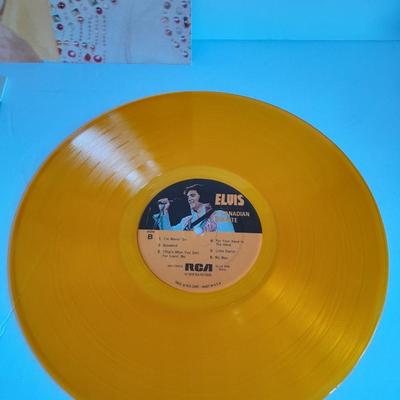Vintage Elvis Presley A Canadian Tribute Special Gold Album LP Vinyl 12" Record