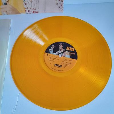 Vintage Elvis Presley A Canadian Tribute Special Gold Album LP Vinyl 12" Record