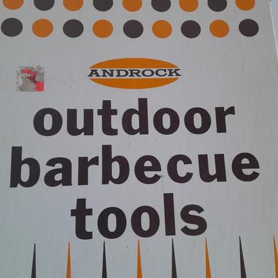 Vintage The Washburn Company Outdoor Barbecue Tools New in Box NICE SET!