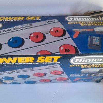 NES Nintendo Power Set Power Pad with Games, Gun, and Nintendo console