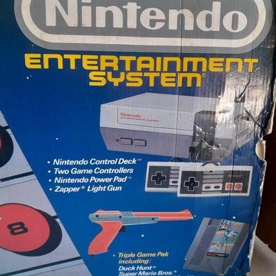 NES Nintendo Power Set Power Pad with Games, Gun, and Nintendo console