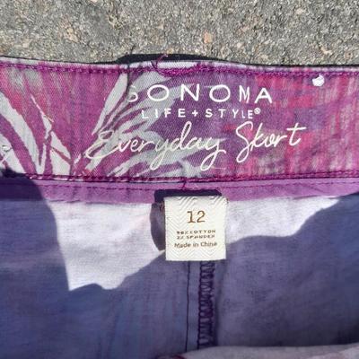 Women's Size 12 - 14 Capri's, shorts, and Skirts