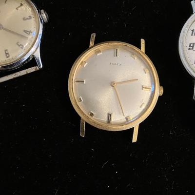 Vintage Timex Watch Lot with 4 watches