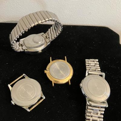 Vintage Timex Watch Lot with 4 watches