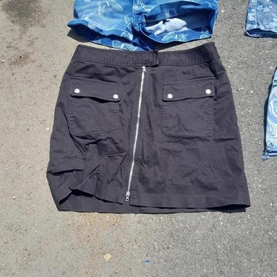 Women's Size 15-18 shorts, and skirt NIKE Capri's