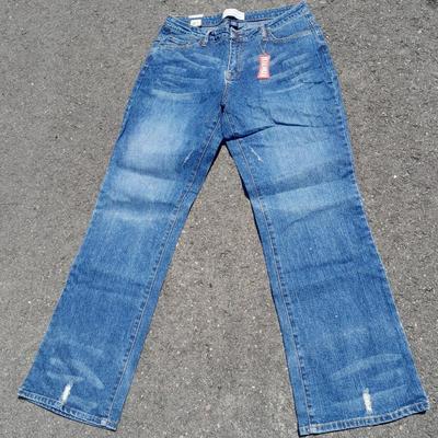 Brand new with tags Size 14 Steve & Barry's Boot Cut Dungaree's Jeans with three XL tops