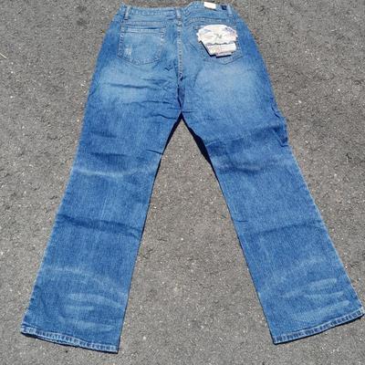 Brand new with tags Size 14 Steve & Barry's Boot Cut Dungaree's Jeans with three XL tops