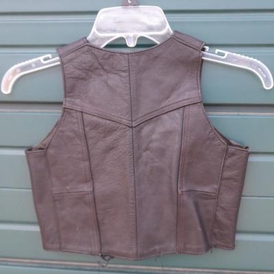 3T - 4T Boys Clothes Leather vest & Faux Harley Davidson Leather Jacket