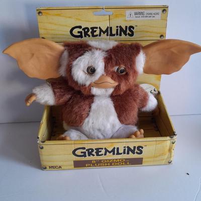 NECA Gremlin Gremlins Plush with original box 8"