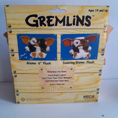 NECA Gremlin Gremlins Plush with original box 8"