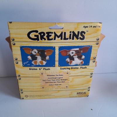 NECA Gremlin Gremlins Plush with original box 8"