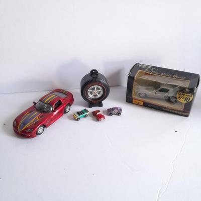 Die cast Metal cars, Hot wheels Micro machine keychain and three micro machine cars