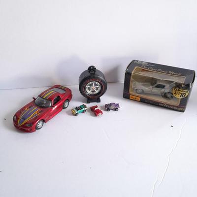 Die cast Metal cars, Hot wheels Micro machine keychain and three micro machine cars