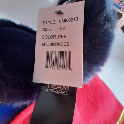 Bronco's Christmas hats, Sticking, ornament and new Ear Muffs