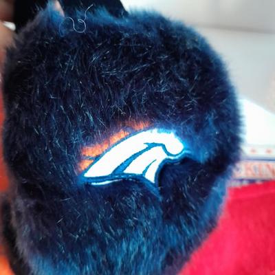 Bronco's Christmas hats, Sticking, ornament and new Ear Muffs