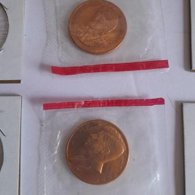 All about the United States Presidents, Books, framed picture, and Presidential Coins!