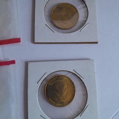 All about the United States Presidents, Books, framed picture, and Presidential Coins!