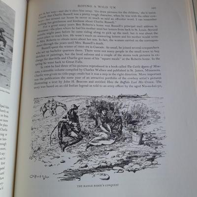 The Charles M. Russell Book Coffee table book