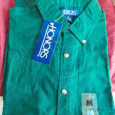 Brand new with tags Men's Golden Denim size 42 with two new Honors Medium sized shirts
