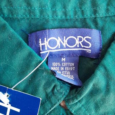 Brand new with tags Men's Golden Denim size 42 with two new Honors Medium sized shirts