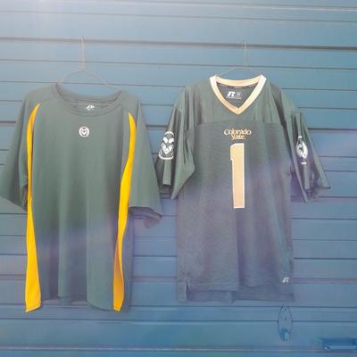 Two CSU Colorado State University Jersey's 2XL and 34-36