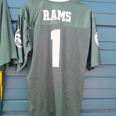 Two CSU Colorado State University Jersey's 2XL and 34-36