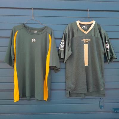 Two CSU Colorado State University Jersey's 2XL and 34-36