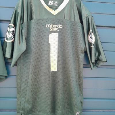 Two CSU Colorado State University Jersey's 2XL and 34-36