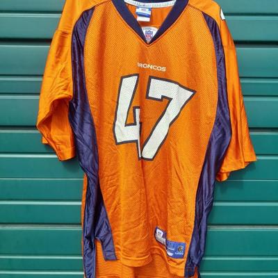 NFL Reebok Denver Bronco's # 47 Lynch Jersey Size Large