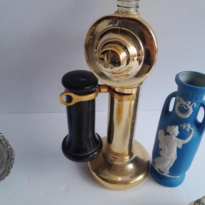 Avon collectible bottles, Item's you would find on a vanity. Mirror, vase, flower and more