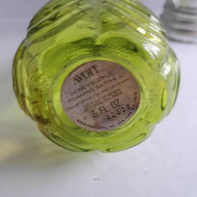 Avon collectible bottles, Item's you would find on a vanity. Mirror, vase, flower and more