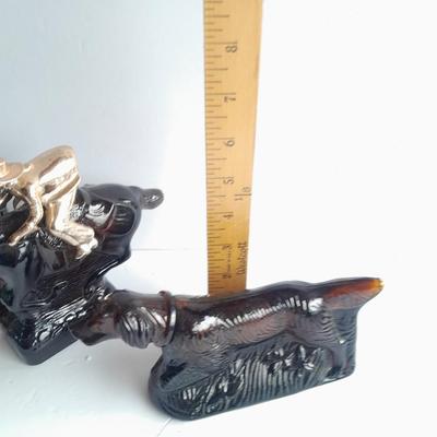 Western Avon collectible bottles Fish, Cowboy, Lantern, Hunting dog and duck